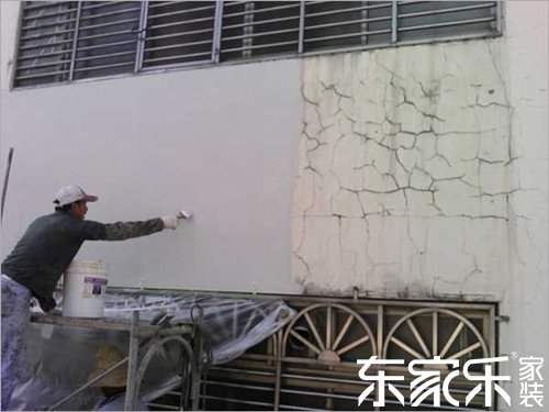 外墙刷漆施工图