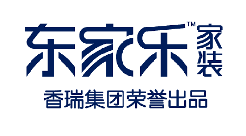 东家乐家装logo
